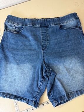 DKNY Blue Denim Jean Shorts